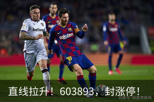 直线拉升！603893，封涨停！