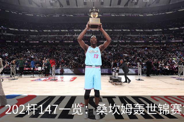 202杆147一览：桑坎姆轰世锦赛第20杆 有望分巨奖