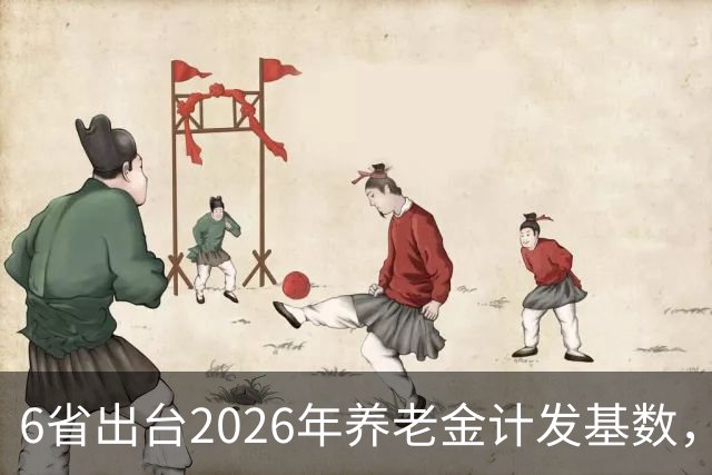 6省出台2026年养老金计发基数，具体哪里？标准多少？